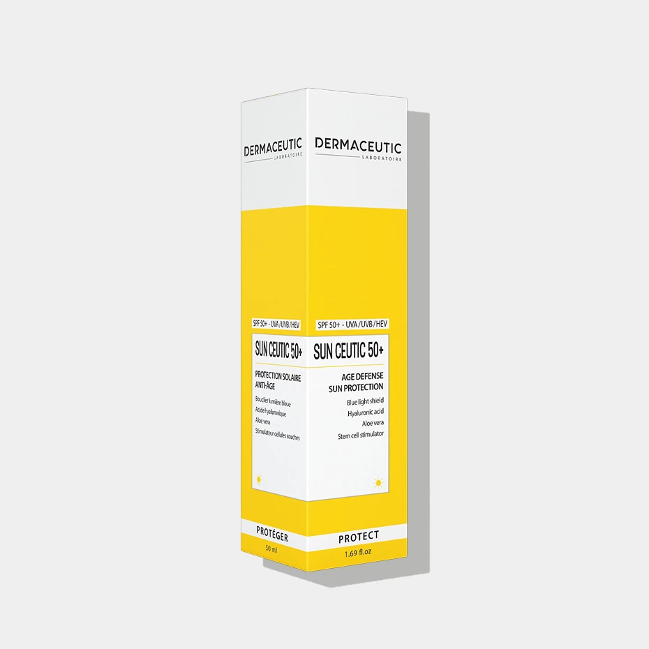 Sun Ceutic 50+. Солнцезащитное средство от UVA/UVB и синего света (HEV)